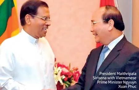 Maithripala-VietnamPM
