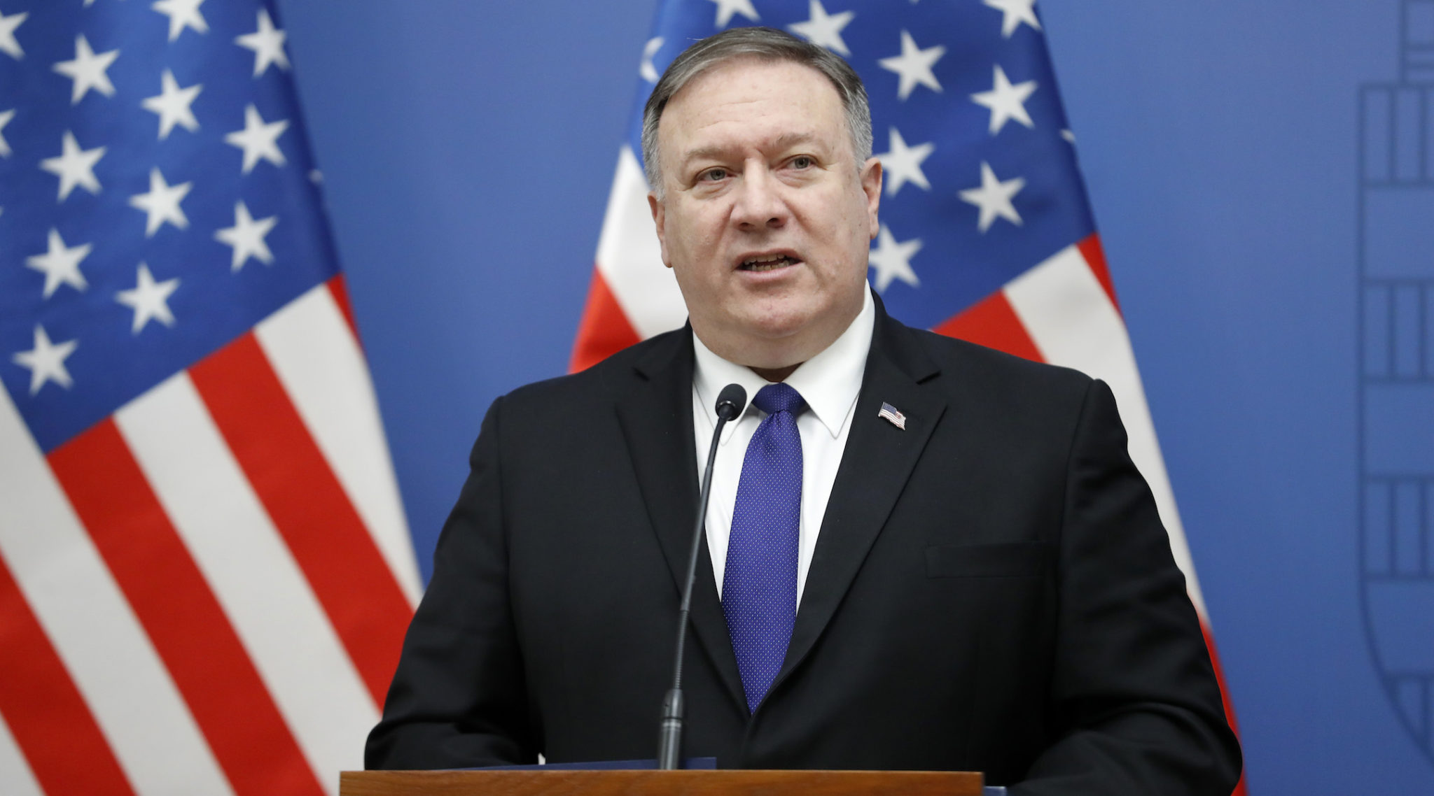 US Secretary Of State Mike Pompeo Visits Political Leaders In Hungary