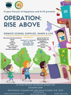 Copy of (conflicting copy) [Original size] Blue Kids Illustration Book Donation Poster (6)