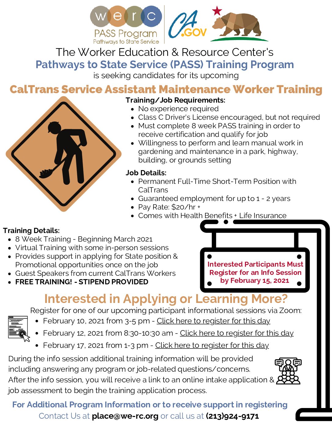 PASS Participant Flyer