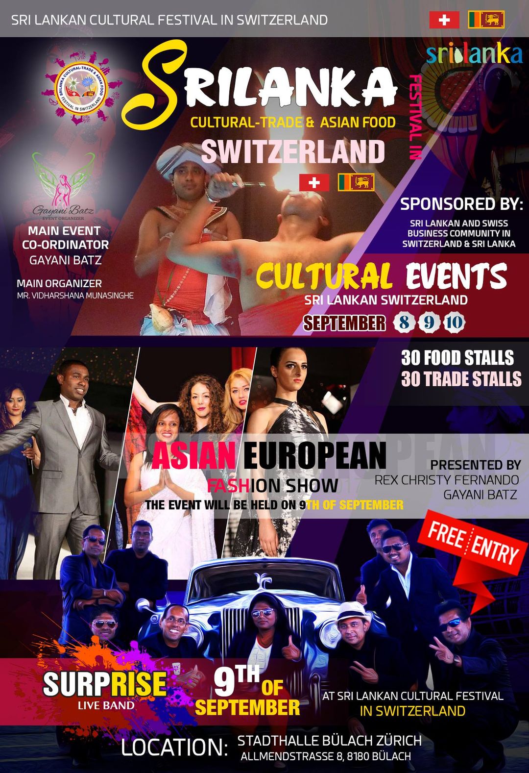 Sri Lankan Cultural Festival in Switzerland | EU