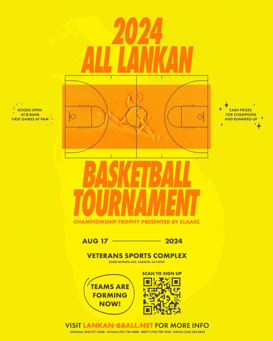2024 All Lankan Basketball Tournament | USA